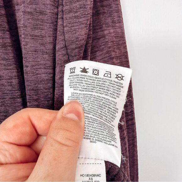 Nike Purple Pull over Half Zip Top Size XS - Picture 7 of 9